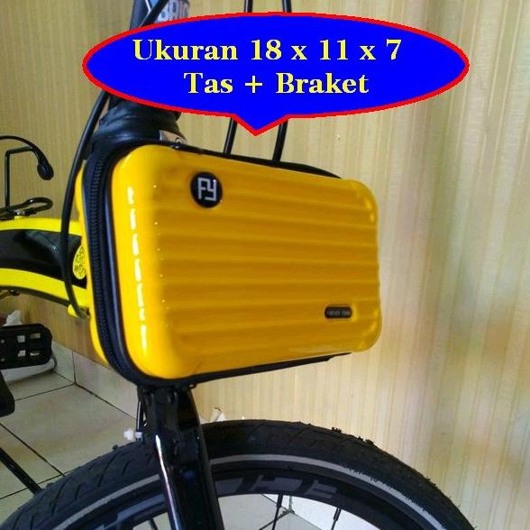 Tas Frontblock Sepeda Lipat Model Koper