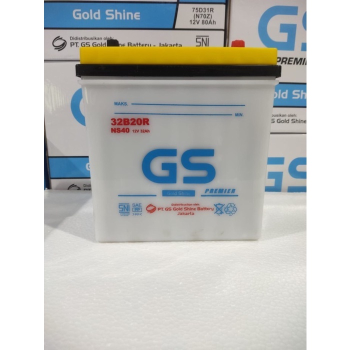 Aki Mobil Daihatsu (Grandmax, Espass) GS Goldshine NS40 Aki Basah