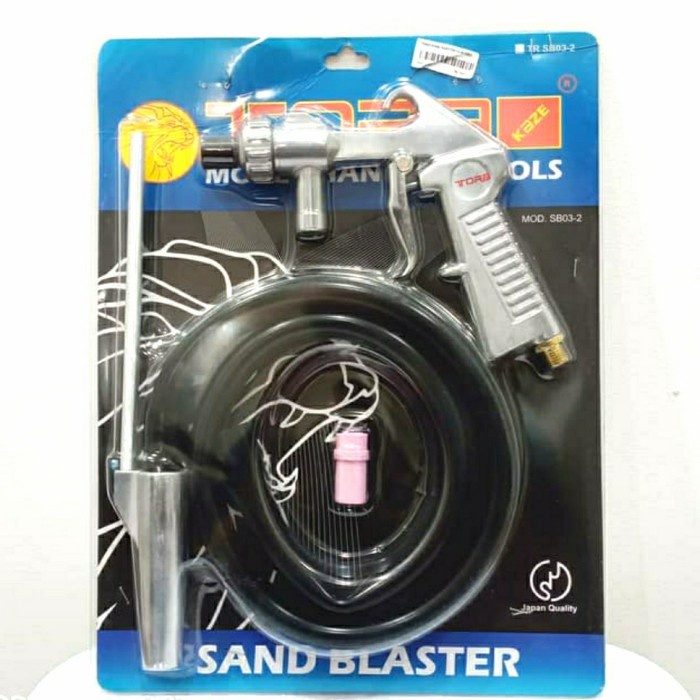 Produk Terbaik] Sand Blaster Tora Blasting Gun Alat Semprot Cat Anti Karat Spray Gun