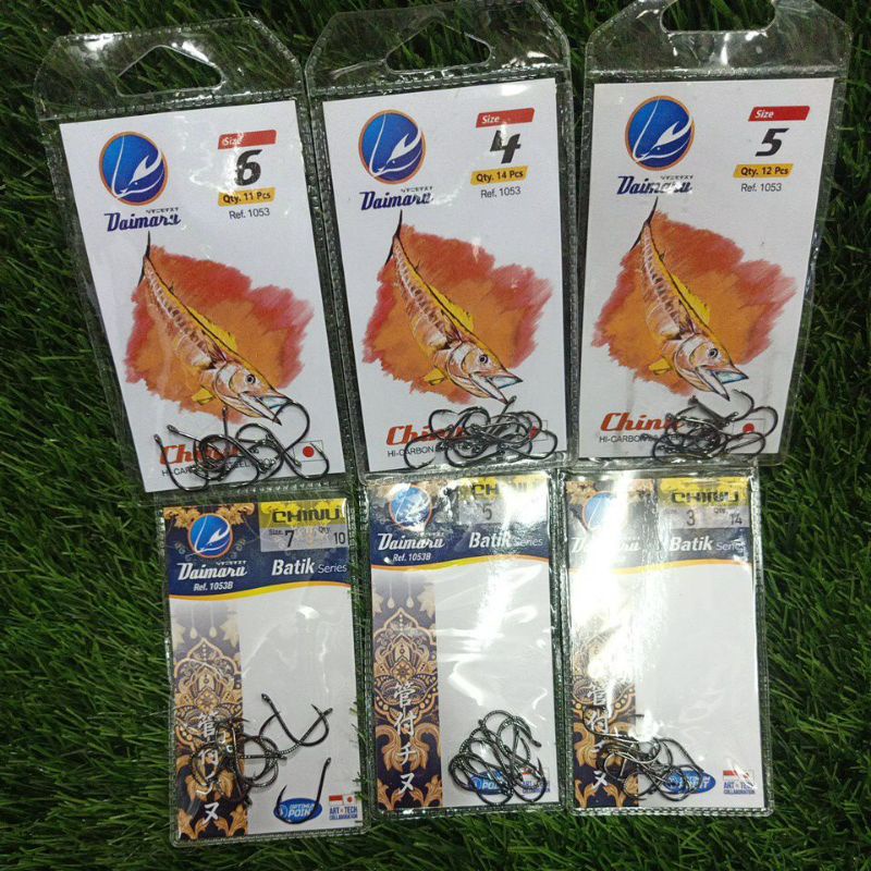 Mata Kail pancing Daimaru Batik & Daimaru Chinu Polos