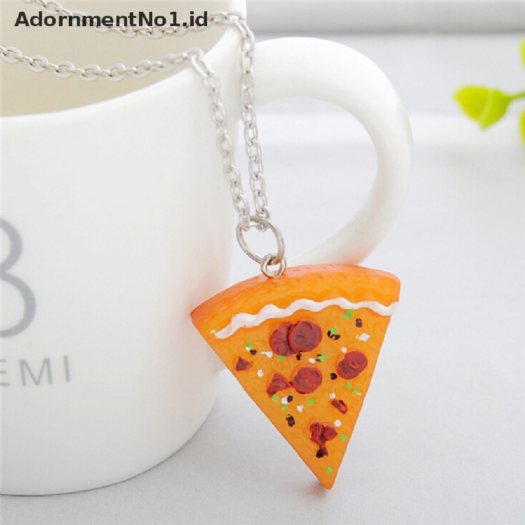 [AdornmentNo1] 1pc Kalung Liontin Pizza Untuk Pria Wanita Keluarga Persahabatan Perhiasan Hadiah 1pc Kalung Liontin Pizza Untuk Pria Wanita Keluarga Persahabatan Perhiasan Hadiah Aksesoris 1pc P