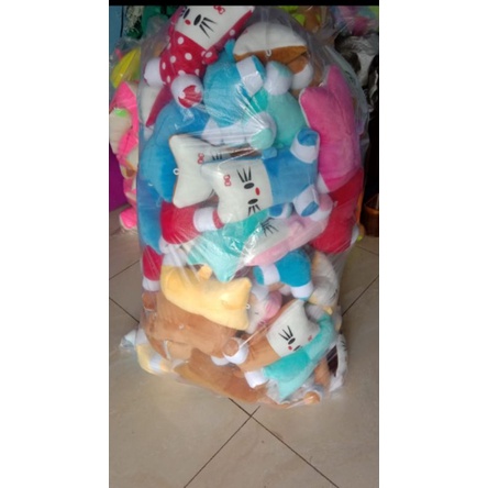 boneka mesin capit 1ball 100pcs random