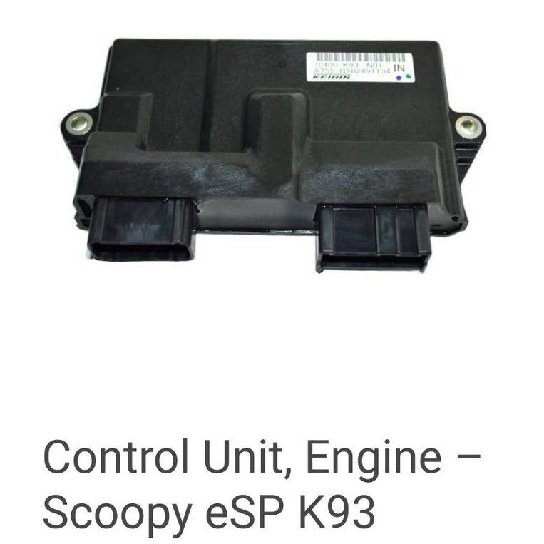 ecu Scoopy fi led 2018 ke atas 30400K93N01