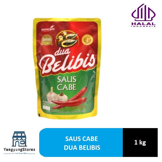 

Asa Saus Cabe / Sambal Dua Belibis Premium Pouch 1 Kg