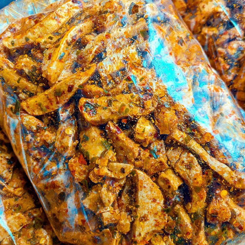 

basreng pedas daun jeruk