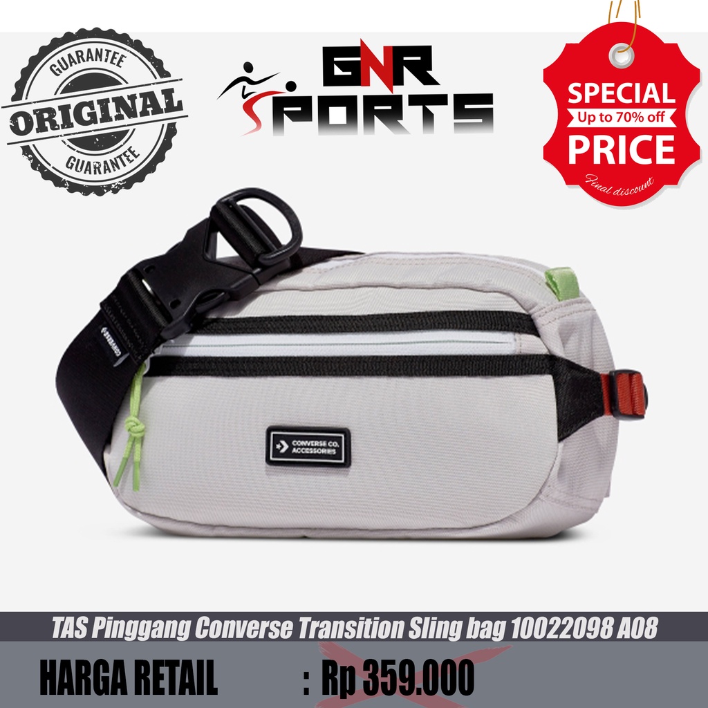 TAS Pinggang Converse Transition Sling bag 10022098 A08 Original 100%