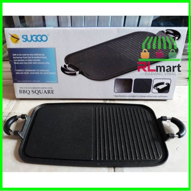 Gardenglories Suggo Grill Pan / Multi Grill Pan / Panggangan Serbaguna / Panggangan Anti Lengket /