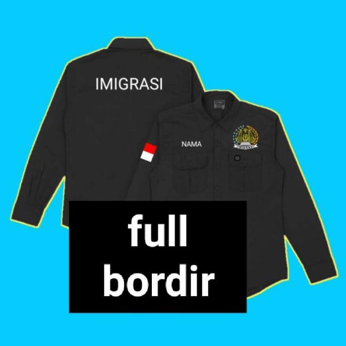 kemeja imigrasi baju imigrasi seragam imigrasi kemeja kerja imigrasi