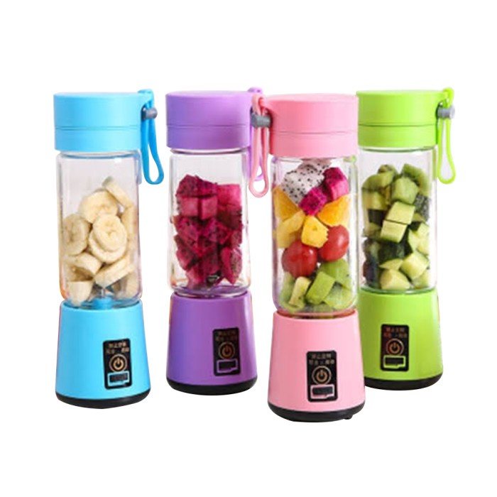 blender Juice cup blender mini portable /usb blender juice - 6 blade(H3E1) Blender Bumbu Serbaguna G