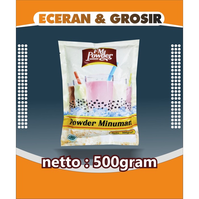 

Terlaris ✨ - FM Powder drink - Bubuk minuman aneka rasa 500gr - Cappucino 2.1.23