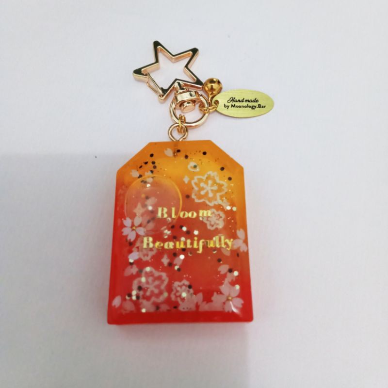 Omamori jImat jepang Resin Kpop Keychain Bagcharm