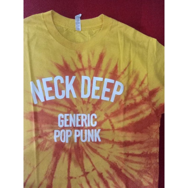Neck Deep Generic Pop Punk Tie Dye