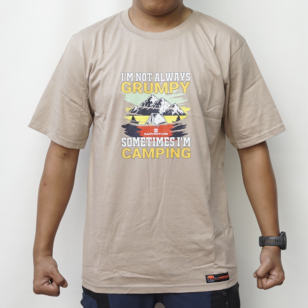 kaos tshirt tema adventure hiking zarventure 1016