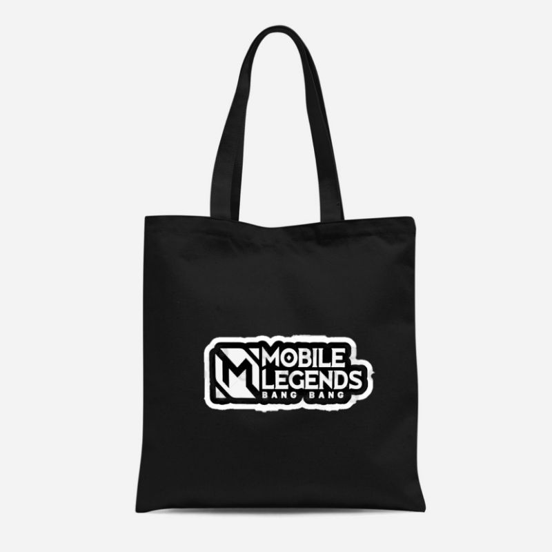 Tote Bag Kanvas Murah Mobile Legend Pria Wanita /Totebag Tote Bag Tas Terbaru