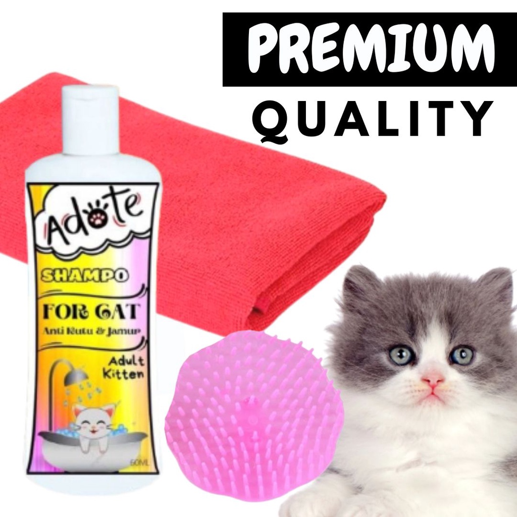 Paket Mandi Untuk Hewan Kesayangan Anda Kucing FEFARM