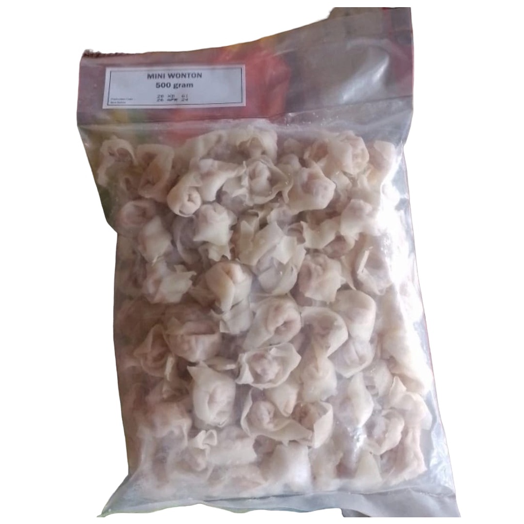 

Pangsit Mini Wonton Crispy Wonton 500gr