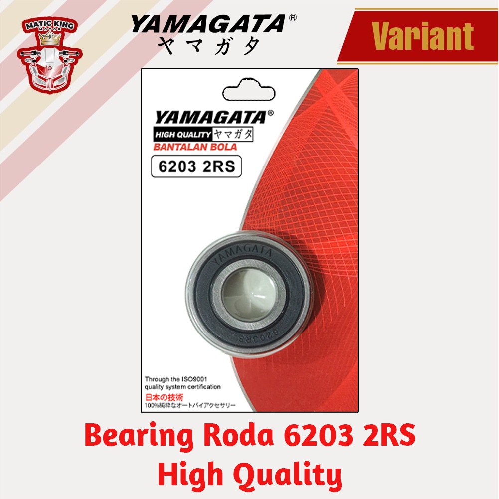 Bearing laher lahar pelor roda 6202  2 RS Yamagata