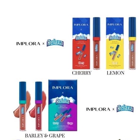 IMPLORA RELAXA MATTE LIPCREAM