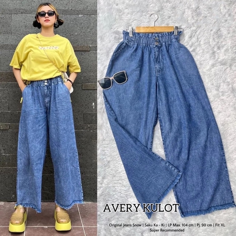 Avery kulot jeans