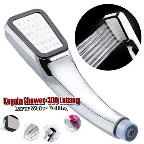 Head Shower Mandi Aerator 300 Lubang