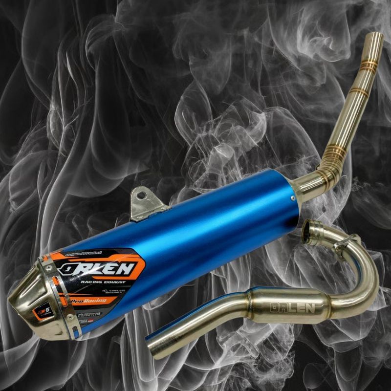 Knalpot Orlen Klx150 Crf150 D-Tracker150 Wr155 Fullsystem