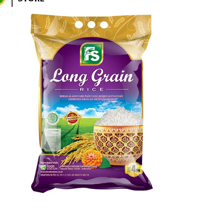

✧ Food Station - Beras Long Grain Purple 2 Pcs @ 4 kg ♙
