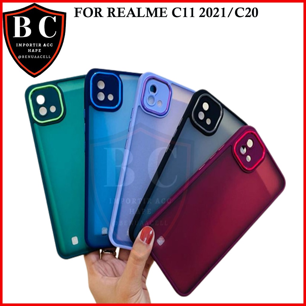 CASE DOVE METAL CHROME REALME C55 NFC C1 C11 2021 C12 C20 C21Y C25 C25S