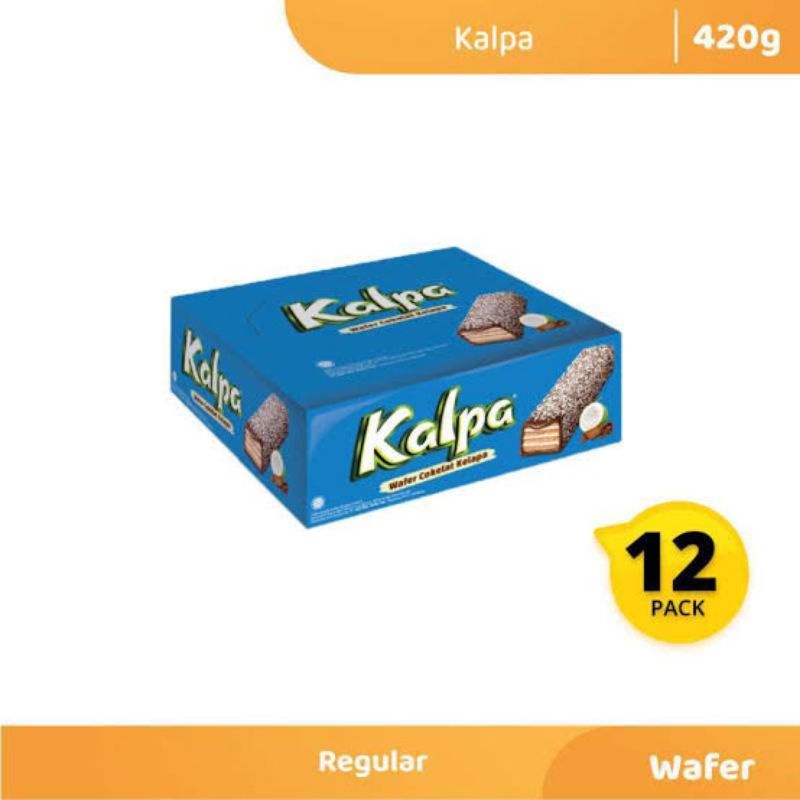 

Wafer Cokelat Kelapa KALPA 12psc