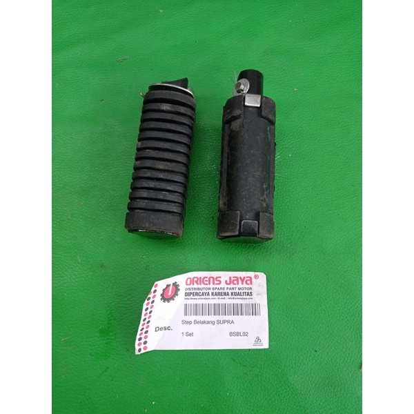 karet pijakan kaki belakang honda Grand supra X lama