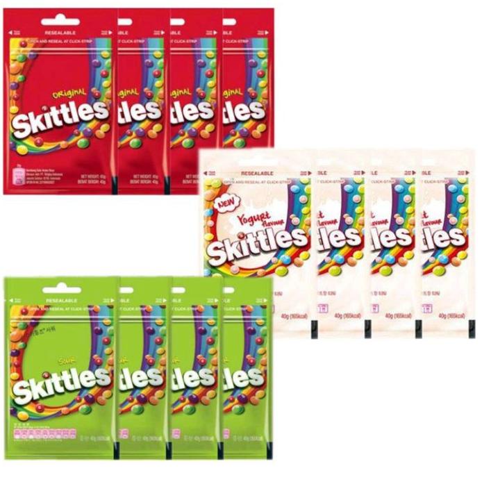

Best ・ SKITTLES ORIGINAL/SOUR/YOGURT ORI KOREA ♛