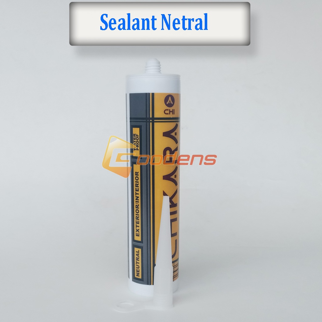 Chikara Sealant Neutral Lem Kaca Silikon Lem Sealant Netral