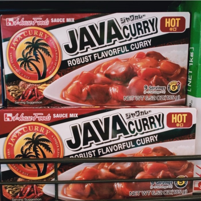 

House java curry hot 185gr (bumbu kari pedas)