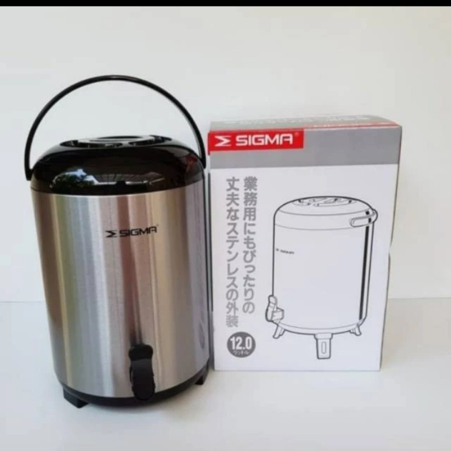 Sigma Termos Dispenser 12 Liter Stainless - Water Jug Air Panas Dingin