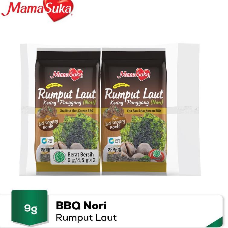 

Ready Stok ¯ MamaSuka Rumput Laut Sapi Panggang Korea 2 x 4,5 g ∞