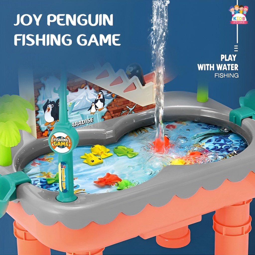 Fishing Game Penguin | Mainan Pancingan Anak | Mainan Pancing Ikan Besar | Mainan Anak Cowok 5 Tahun