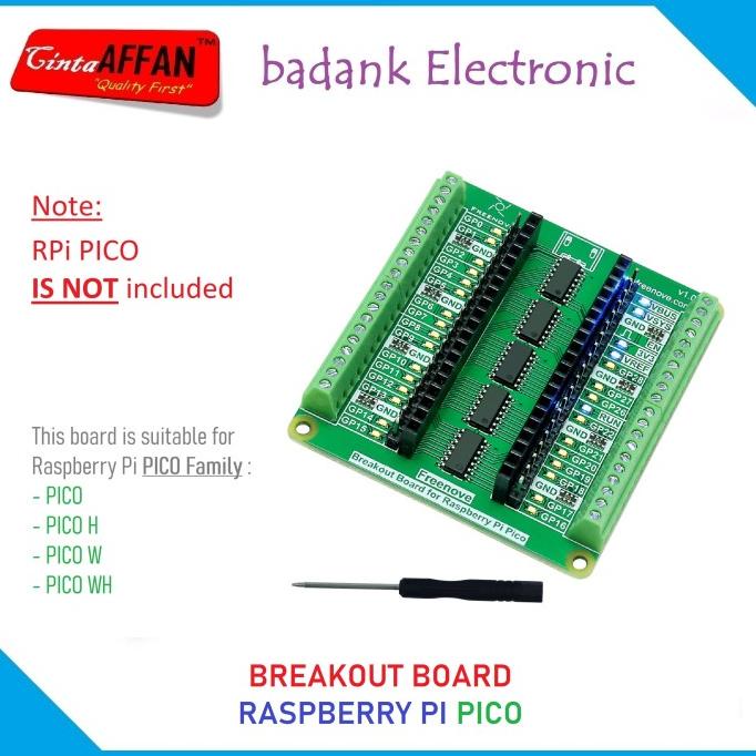 FREENOVE Breakout Board for Raspberry PI PICO / PICO W