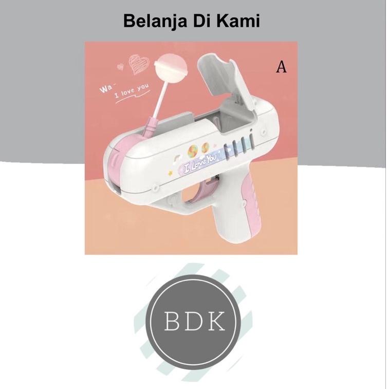 [PRODUK GJQCI38] Pistol Permen - Tembakan Permen - Mainan Pistol Permen Lolipop Viral - Tembakan Lol
