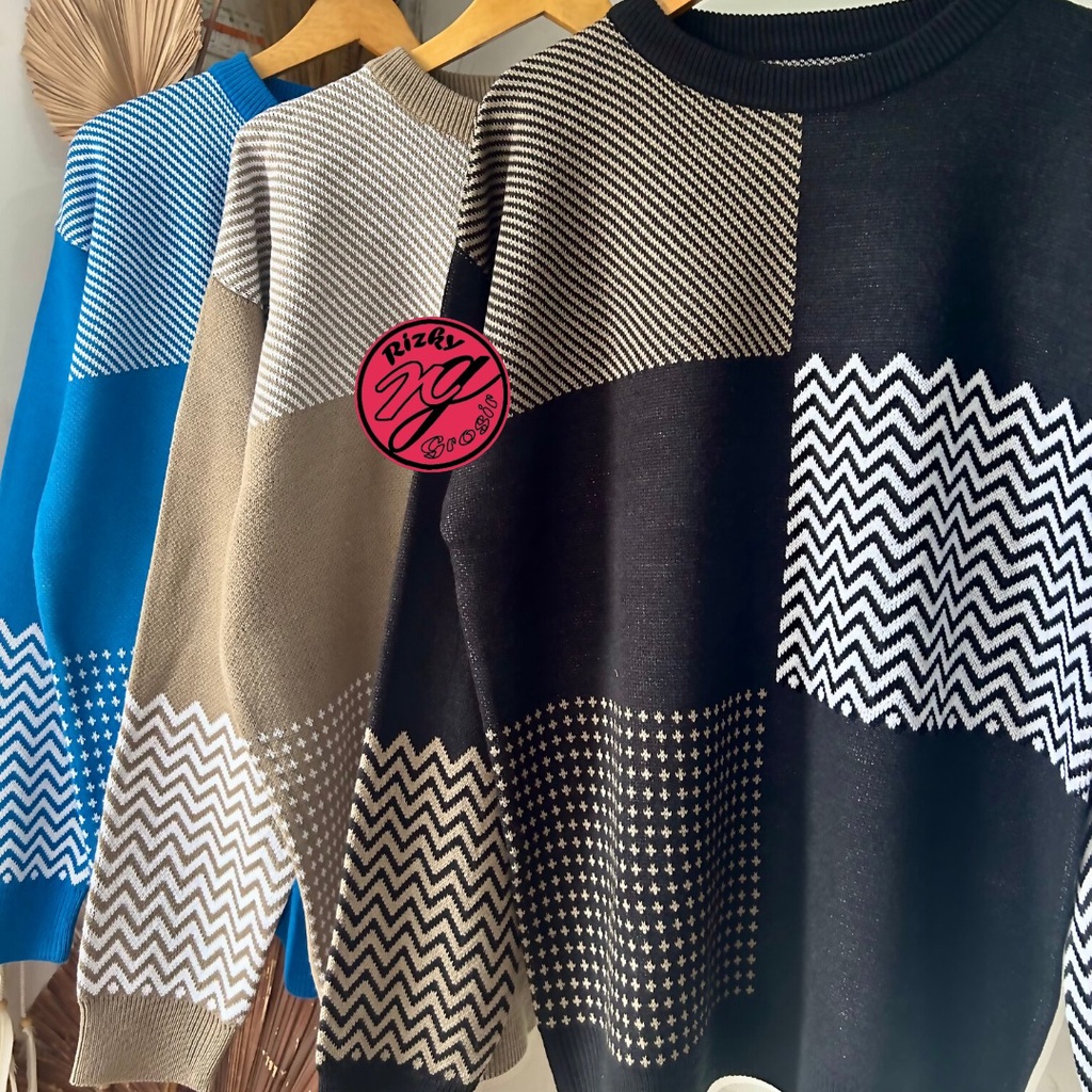 najahstore_officials Reynata sweater knit atasan premium