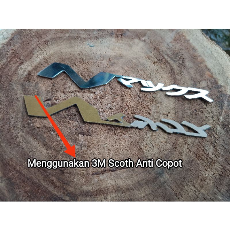 Emblem NMAX JEPANG Japan Custom stainlesstell