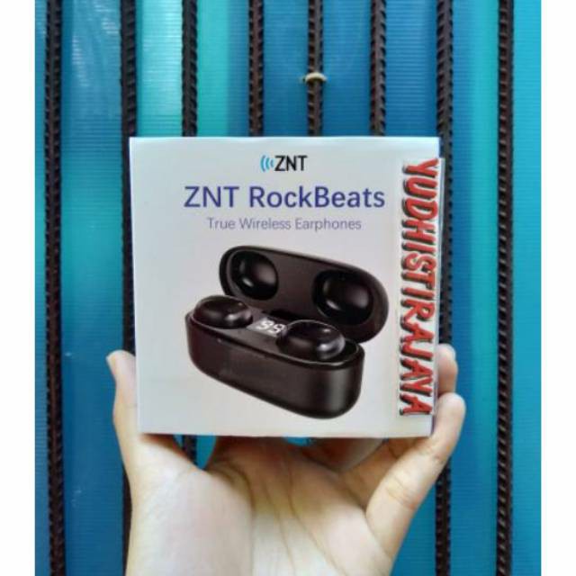 Docking Znt Rockbeats Tws Wireless Earbuds Bluetooth 5.0 Original Grs Resmi