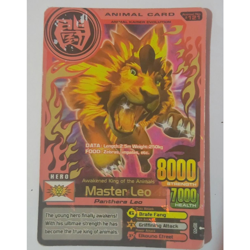 Animal Kaiser Gold Original Pabrik - Animal Card