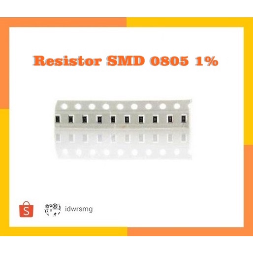 10pcs Resistor SMD 0805 1%  0R 10R 12R 15R