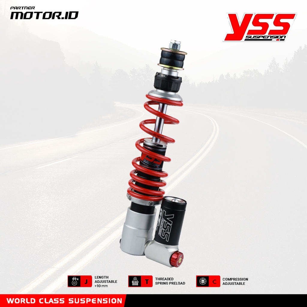 SHOCK DEPAN VESPA GTS 300 YSS G-TOP