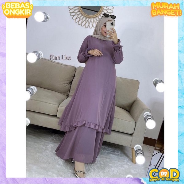 Gamis Midi Dress Muslim Baju Ghamis Wanita Dress Terbaru 2023 Games Pesta Mewah Gsmis Syar'I Ibu-Ibu Dresh Remaja Muselim Gami Dewasa Nyaman Digunakan Gms Lebaran Terbaru 2023 Gsmis Terbaru Wanita 2023 Kekinian Gamis Malaysia Terbaru Model Rempel