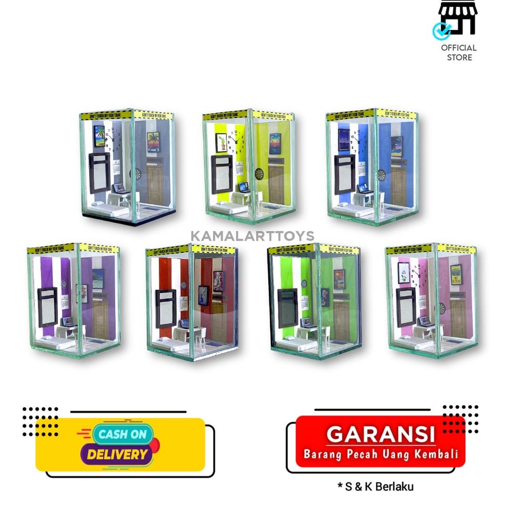 [F0YFE8363] AQUARIUM UNIK IKAN HIAS KAMAR KOST VIRAL / SOLITER CUPANG UNIK TEMA KAMAR TIDUR KOS