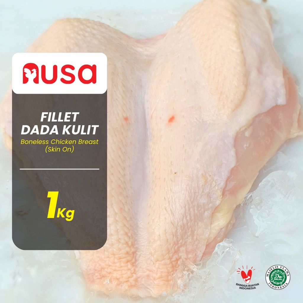 

DADA AYAM / FILET DADA DENGAN KULIT / BONELESS DADA KULIT FRESH 1KG