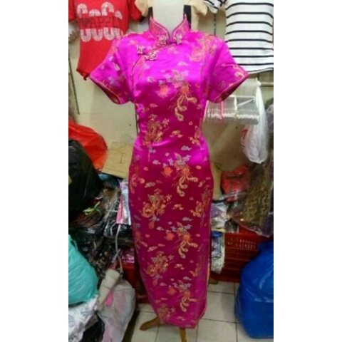 NEW UPDATE Qipao Long Dress Dragon Phoenix Limited Edition