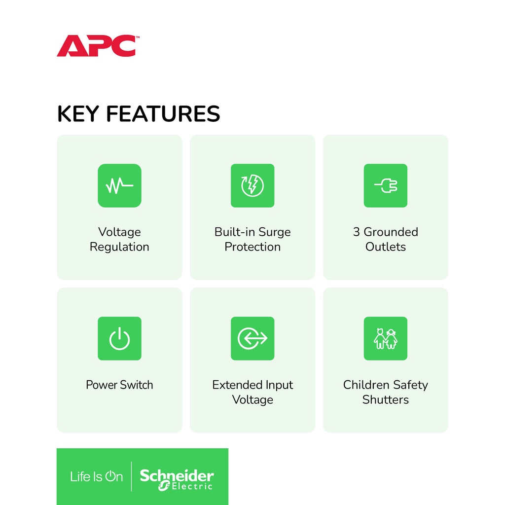 Stabilizer Stavolt APC LSW800 800VA 400W - LSW800-IND