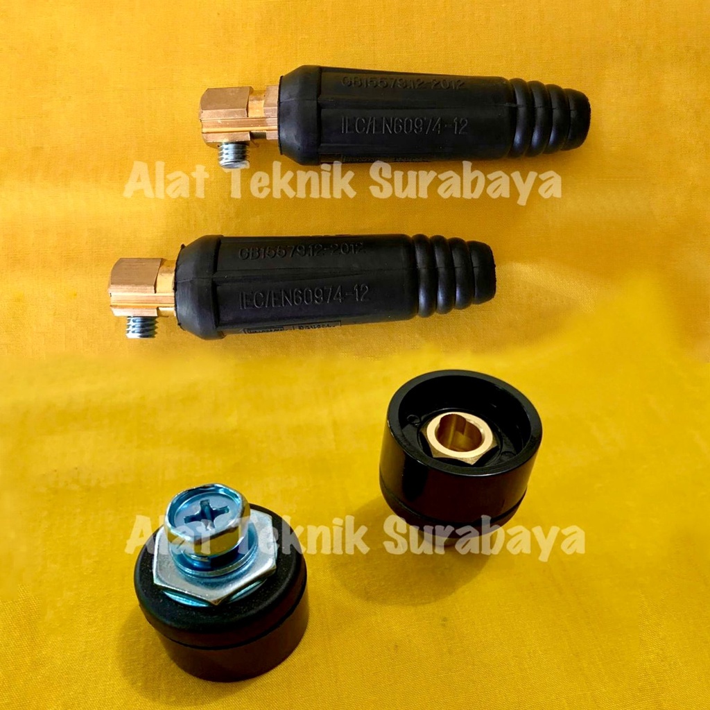 Jual CONNECTOR TRAVO LAS MODEL MALE FEMALE SAMBUNGAN KONEKTOR KABEL