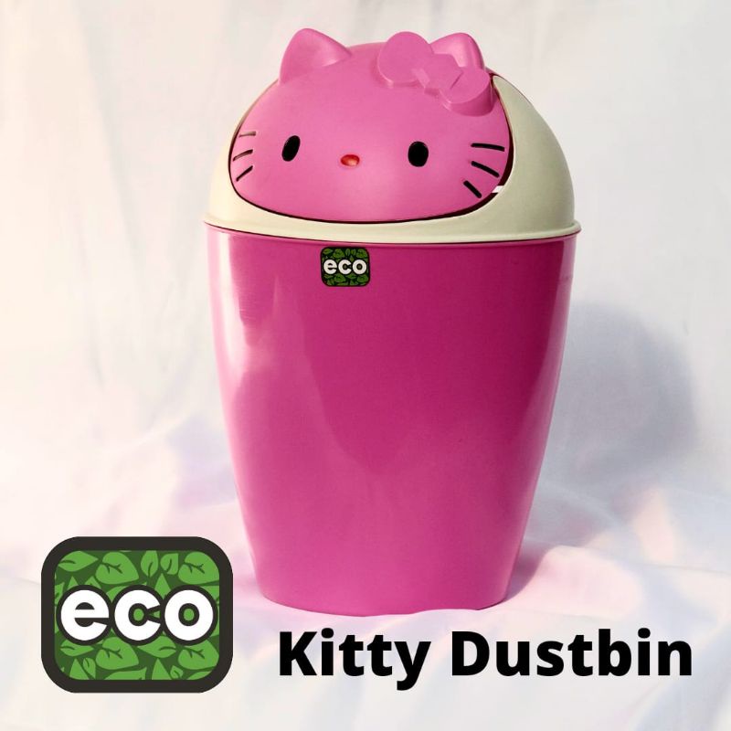 Tempat Sampah Karakter Hello Kitty / Panda